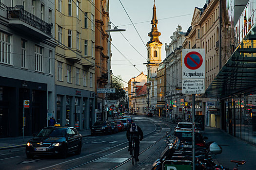 维也纳的街道