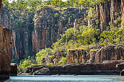 河,凯瑟琳峡谷,国家公园,北领地州,澳大利亚