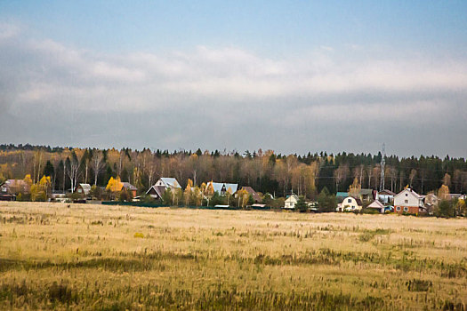 俄罗斯的乡村原野