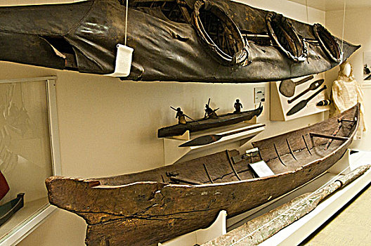 阿拉斯加,皮划艇,展示,科尔多瓦,历史,博物馆