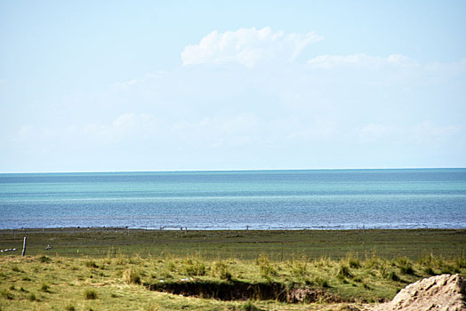 青海湖畔