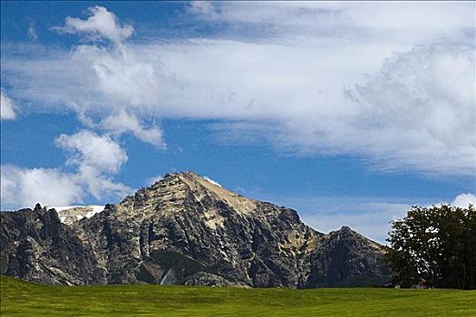 全景,山,圣卡洛斯-德巴里洛切,阿根廷