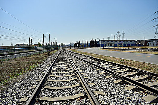 铁轨路基