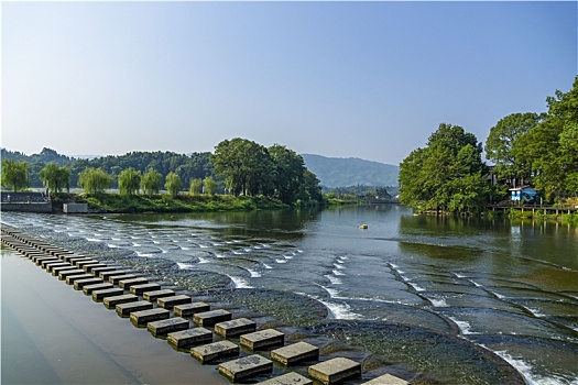 长沙鱼鳞坝图片