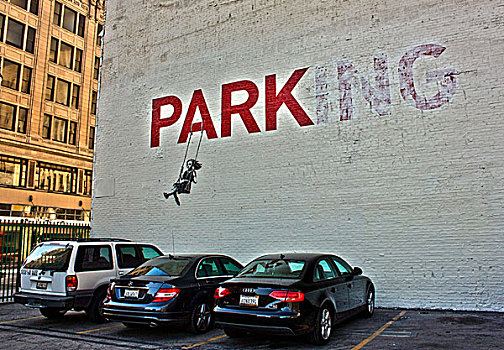 街头艺术,洛杉矶市区,加利福尼亚