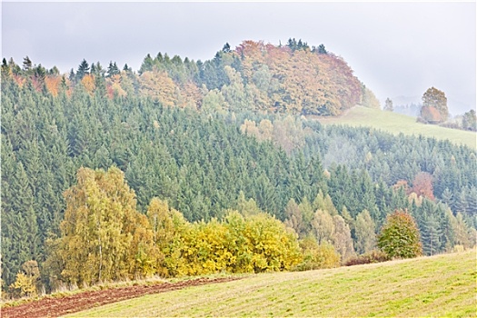 秋景,捷克共和国