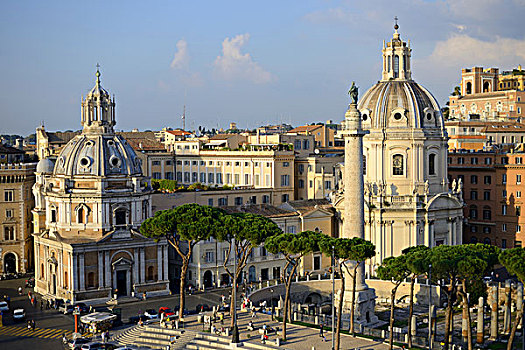 柱子,古罗马广场,罗马,意大利,欧洲