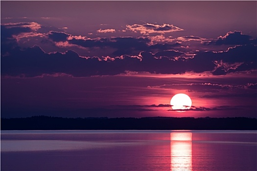 夕阳湖,基姆湖