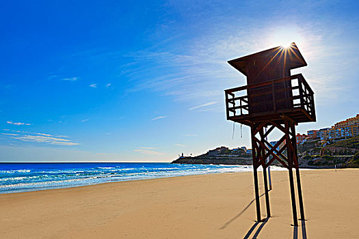 海滩,地中海,瓦伦西亚,西班牙