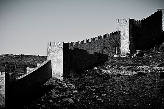 城墙,西班牙,阿巴拉钦酒店