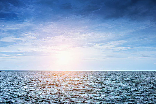 阳光海洋自然风光