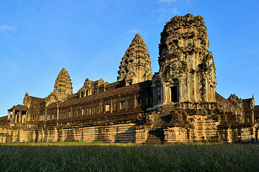 柬埔寨吴哥窟宗教建筑