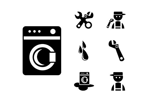黑色,洗衣机,象征