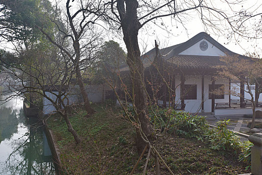 苏州虎丘风景区的古建筑
