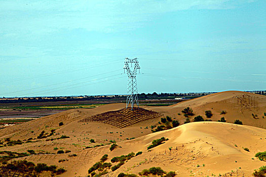 中国第七大沙漠,库布齐沙漠美景