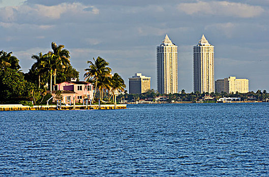 住房,复杂,西奈,医疗,中心,风景,公园,迈阿密,佛罗里达,美国