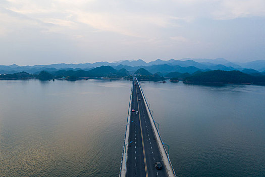 航拍千岛湖风光