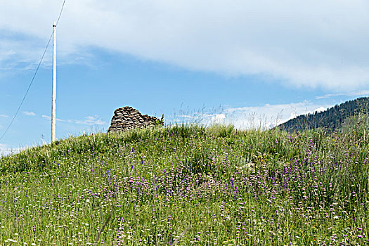 新疆喀拉峻草原峡谷