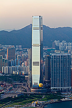 香港,环球广场,现代建筑