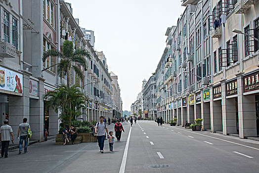 厦门市中山路步行街主干道