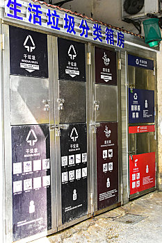 垃圾分类回收站