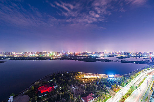 江西南昌象湖湿地公园风景