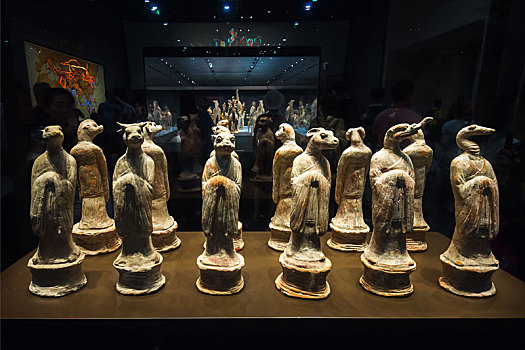 中国陕西历史博物馆及文物
