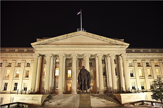 美国,财政部,雕塑,华盛顿特区