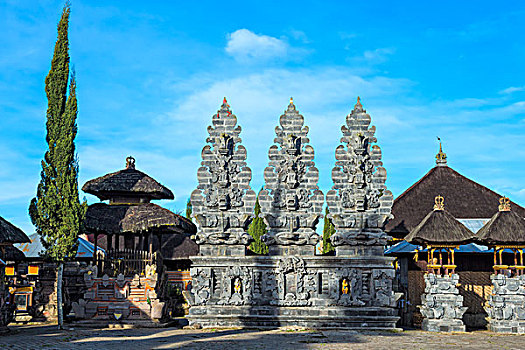 普拉布拉坦寺,巴图尔,庙宇,巴厘岛,印度尼西亚,亚洲