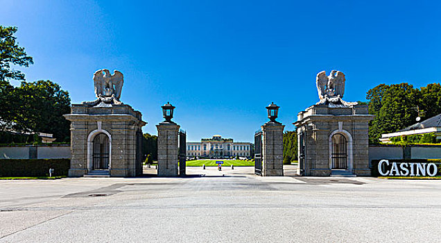 城堡,赌场,萨尔茨堡,萨尔茨堡州,奥地利,欧洲