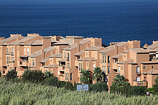 住宅,建筑,南方,西班牙