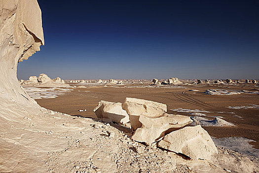 白沙漠,利比亚沙漠,靠近,埃及,非洲