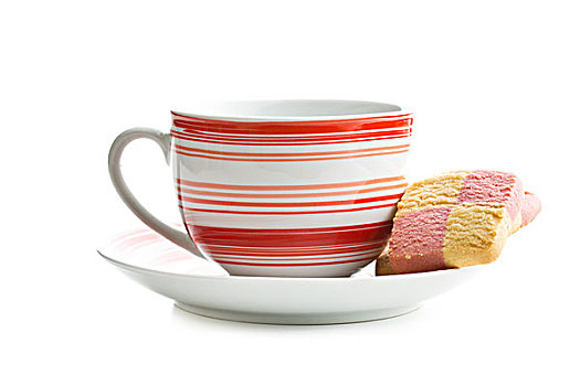 咖啡杯,彩色,奶油饼干