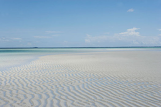 海滩,桑给巴尔岛,坦桑尼亚