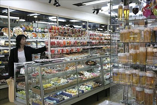 日本,东京,店,塑料制品,食物,餐馆,展示,客人,3d