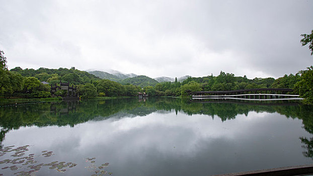 杭州西湖泸晧湾景区