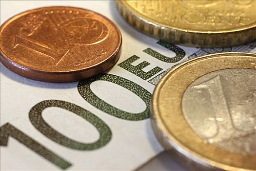 欧元硬币,货币
