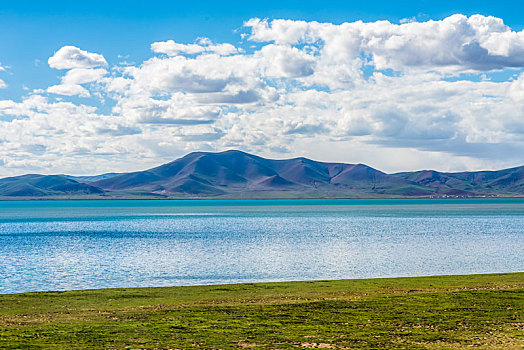 错那湖风光,青藏铁路沿线风景,中国西藏