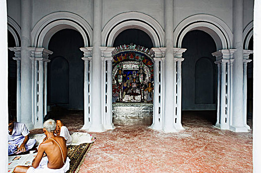 纸牌,庙宇,加尔各答,西孟加拉,印度