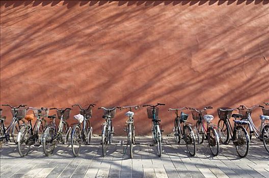 排,自行车,北京,中国