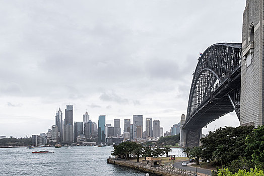 风景,悉尼海港大桥,天际线