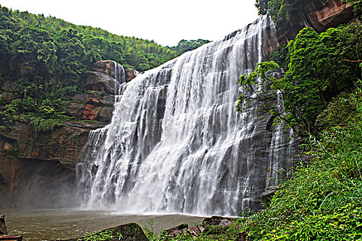 贵州赤水十丈洞大瀑布