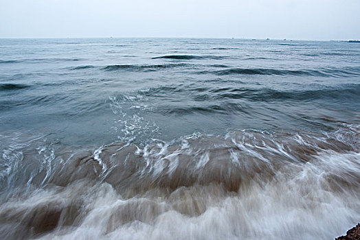 海浪,沙滩