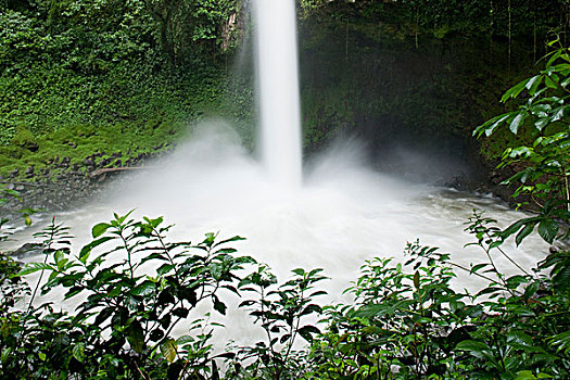 哥斯达黎加,瀑布,河