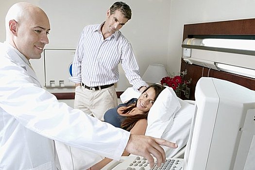 孕妇,超声波扫描