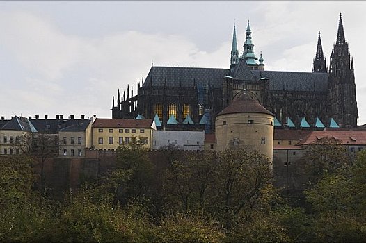 布拉格城堡,大教堂,布拉格,捷克共和国