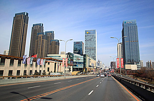 城市,道路,建筑,沈阳