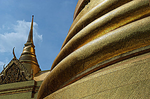 契迪,寺院,卧佛寺,曼谷,泰国,亚洲