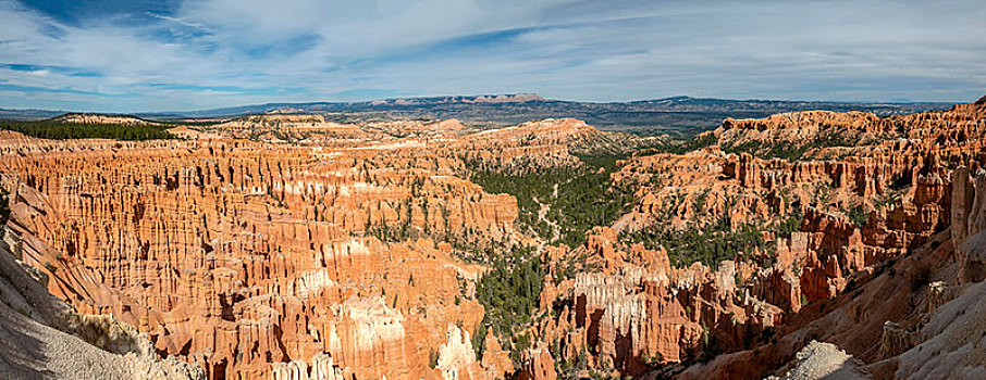 怪诞,岩石,风景,怪岩柱,红色,沙岩构造,灵感,布莱斯峡谷国家公园,犹他,美国,北美