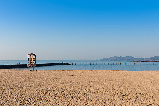 青岛海滨风光八大关海水浴场